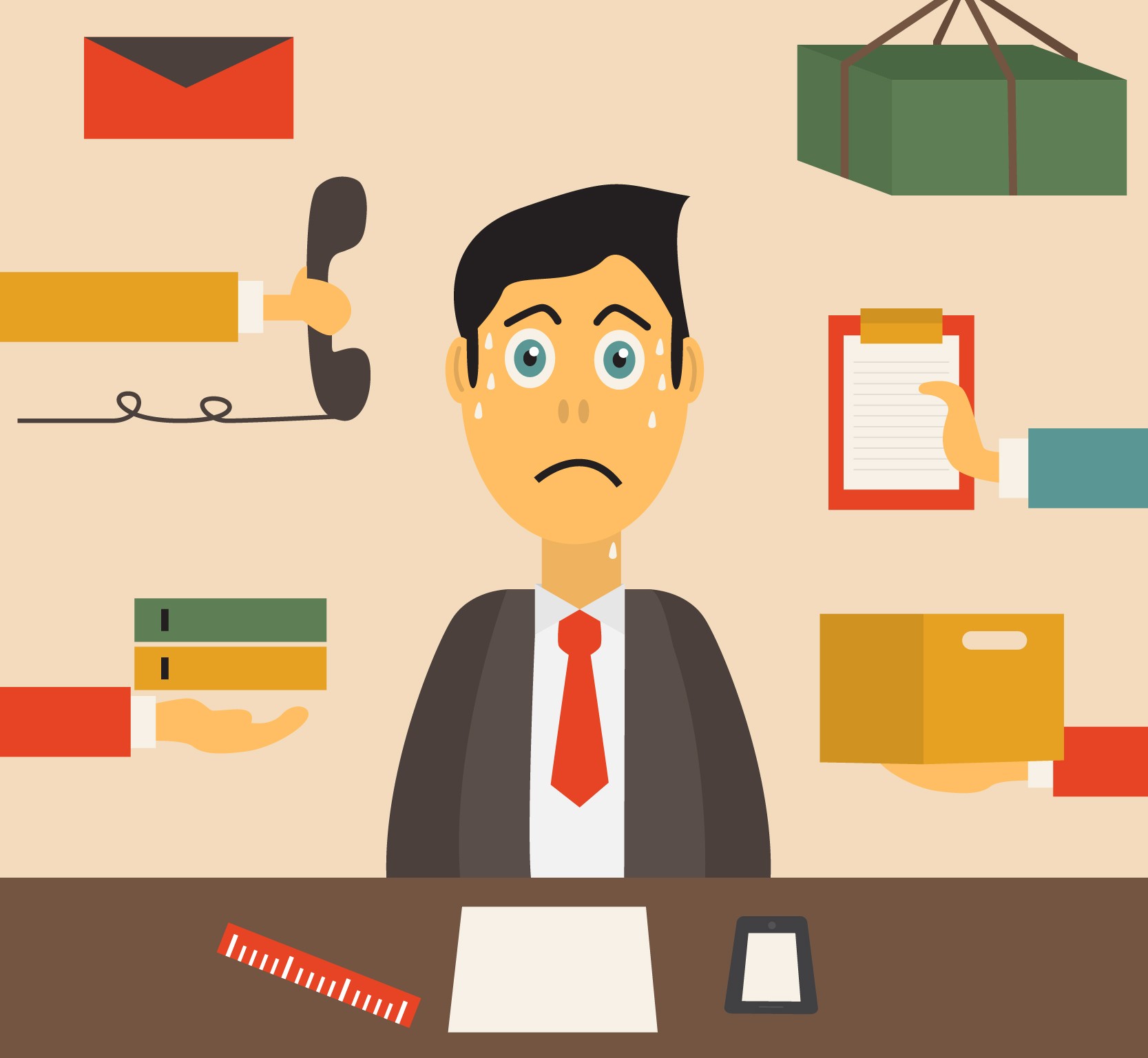 Uma tática simples para diminuir o estresse no trabalho